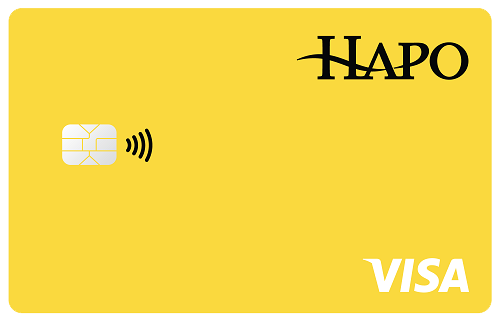 Visa Card Yellow